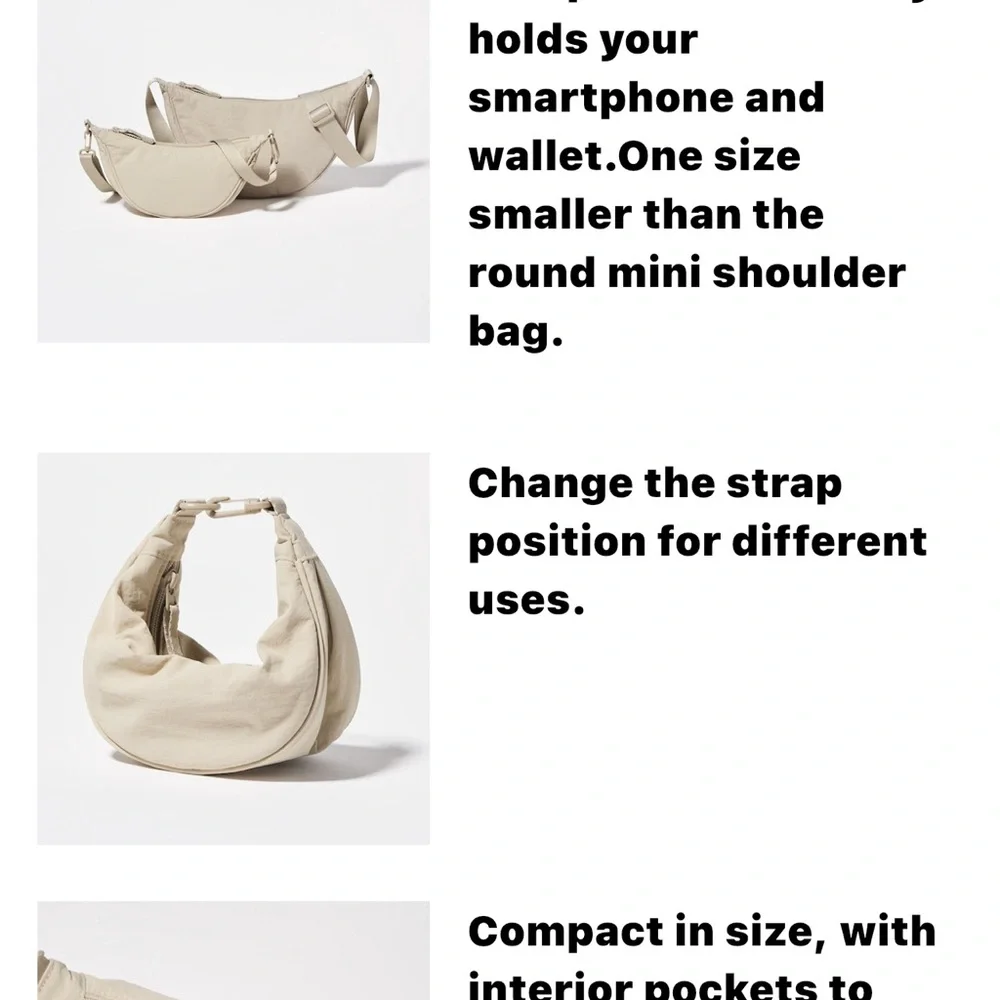 Uniqlo Round Ultra Mini Bag - Picture 5 of 9